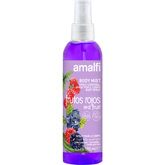 Spray Corpo ai Frutti Rossi di Amalfi – 190 ml