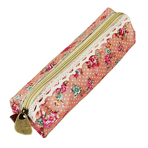 Astuccio a fiori rosa