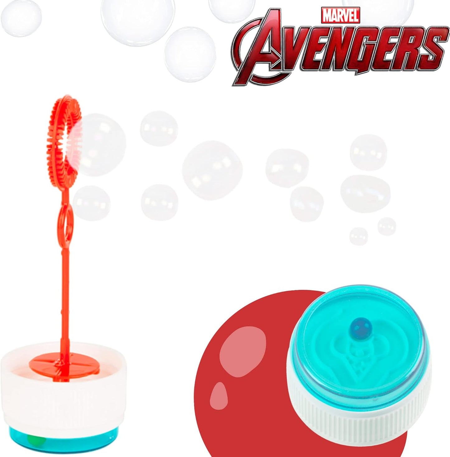 Bolle Di Sapone bambini regalo gadget compleanno Flacone 60 Ml 36 PEZZI Avengers