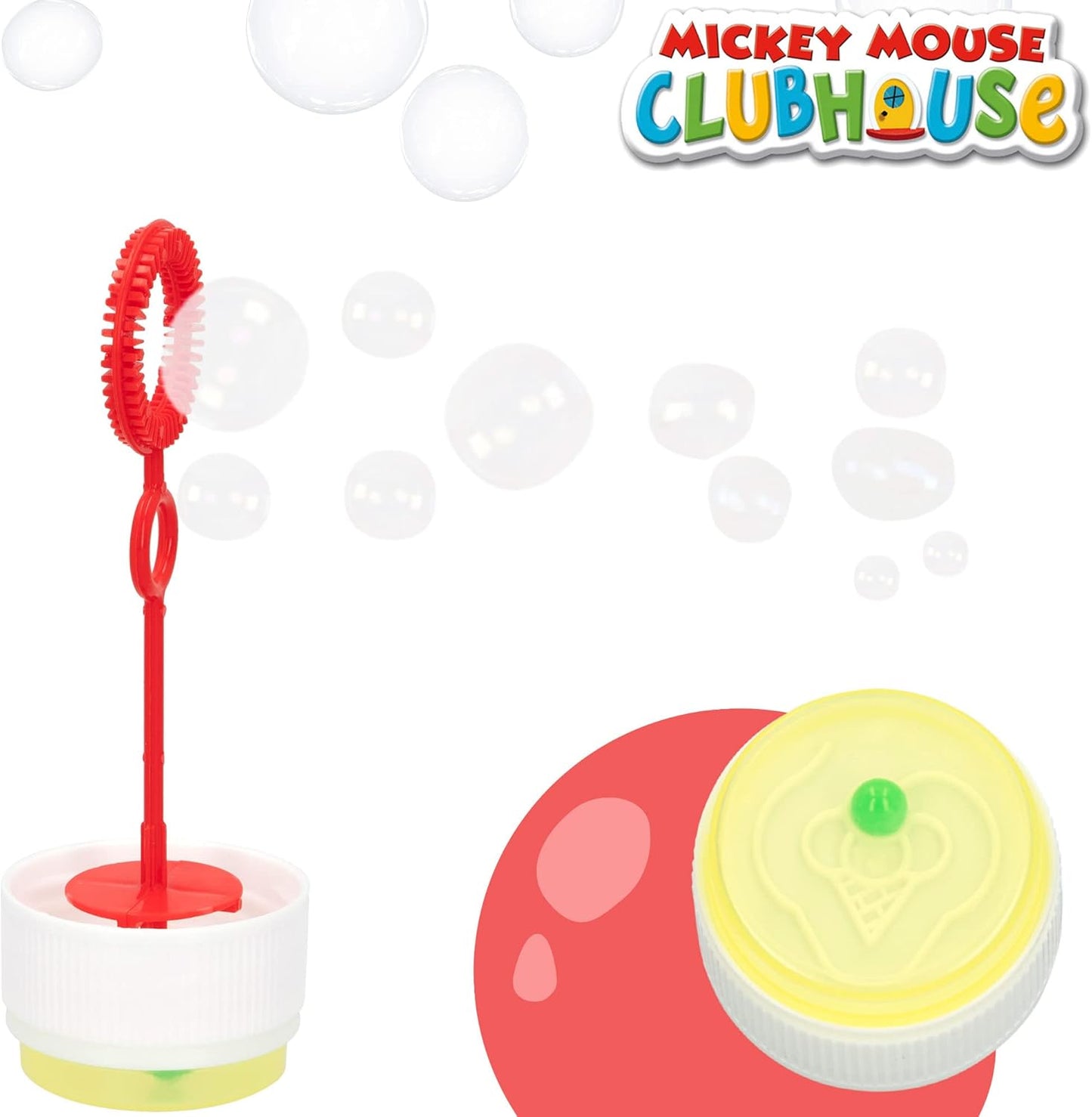 Bolle Di Sapone bambini regalo gadget compleanno Flacone 60 Ml 36 PEZZI Mickey & Friends Topolino Mickey Mouse