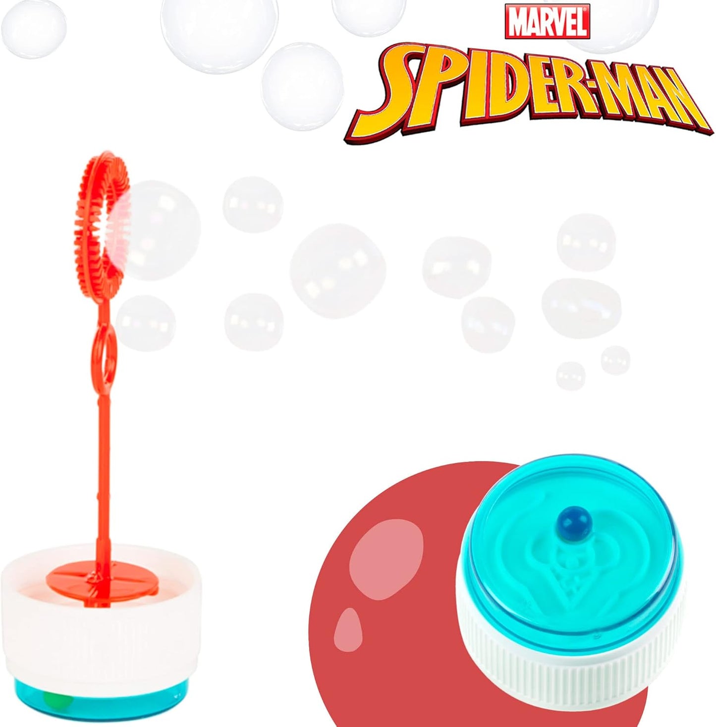 Bolle Di Sapone bambini regalo gadget compleanno Flacone 60 Ml 36 PEZZI Spiderman