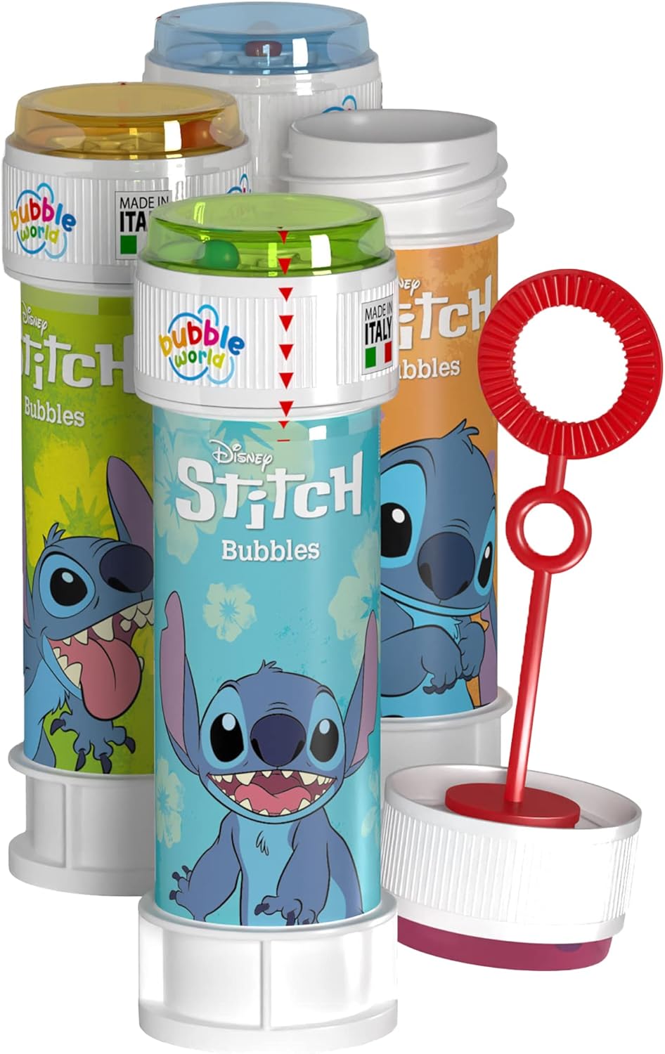 Bolle Di Sapone bambini regalo gadget compleanno Flacone 60 Ml 36 PEZZI Stitch