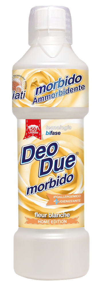 Ammorbidente deo due profumato 50 lavaggi super concentrato Fleur Blanche
