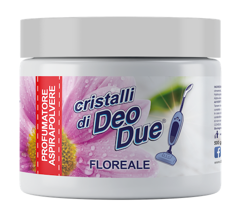 Cristalli Profumati per Aspirapolvere Deo Due Floreale
