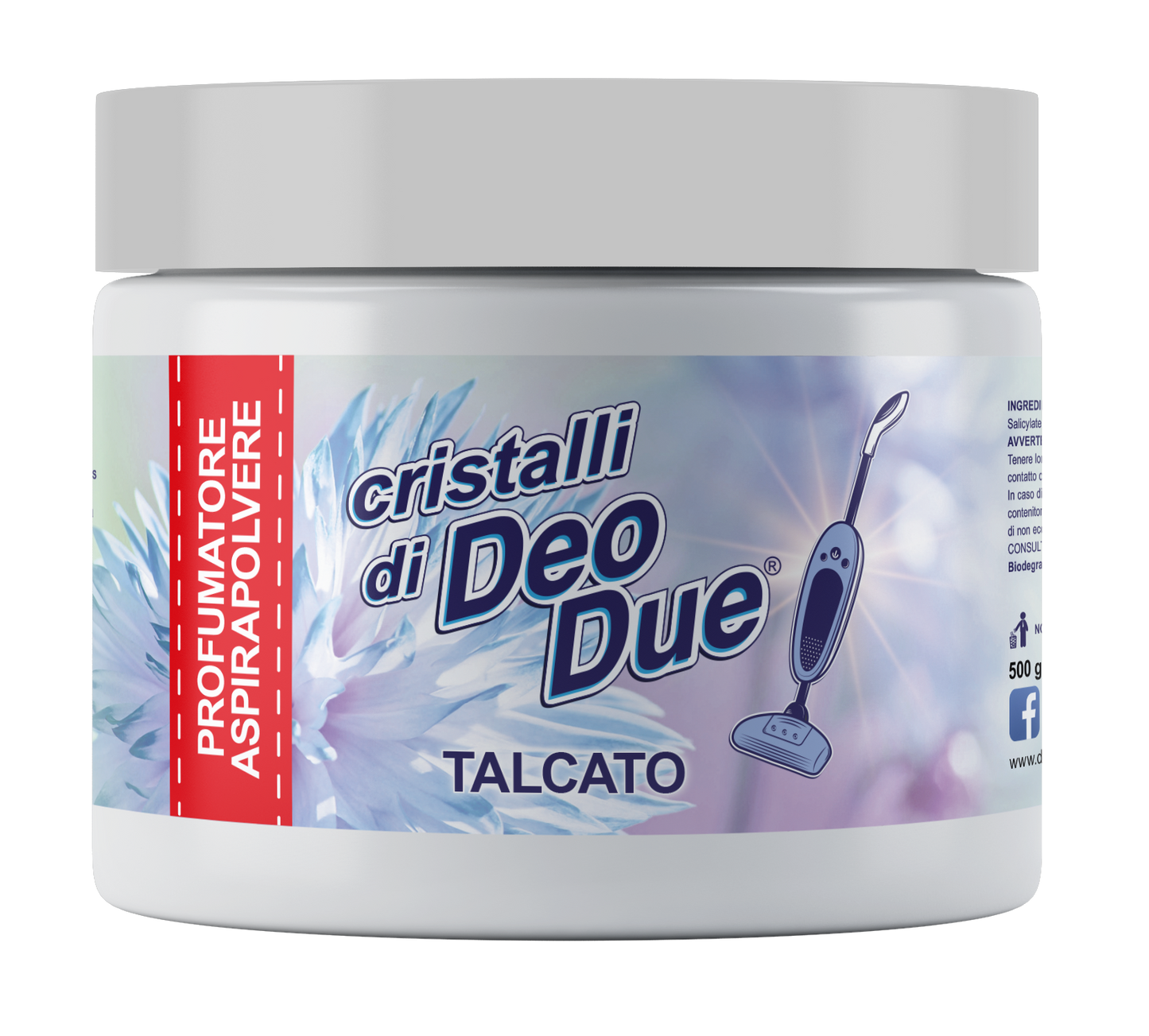 Cristalli Profumati per Aspirapolvere Deo Due Talcato