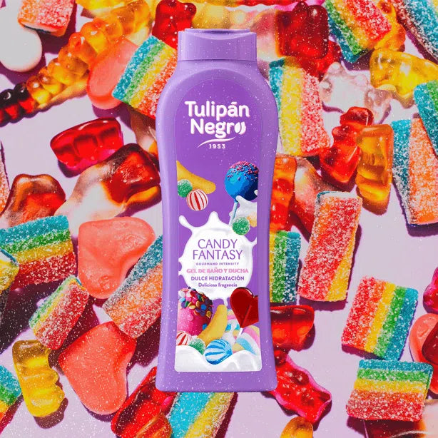 TULIPAN NEGRO BAGNOSCHIUMA CANDY FANTASY 650 ML