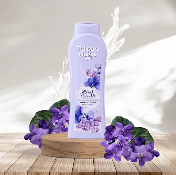 TULIPAN NEGRO BAGNOSCHIUMA SWEET VIOLETA 650 ML