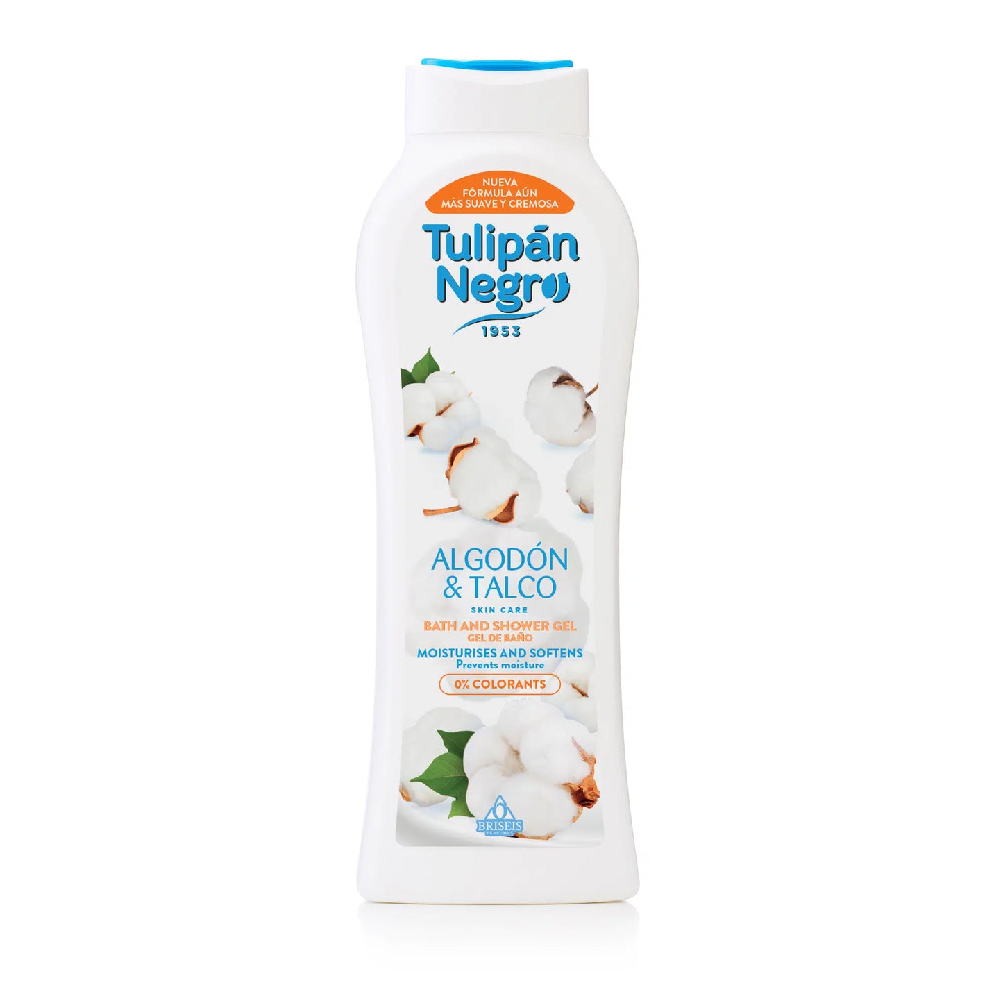 TULIPAN NEGRO BAGNOSCHIUMA COTONE E TALCO 650 ML