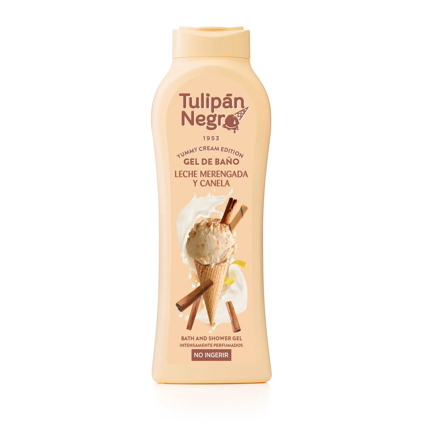 TULIPAN NEGRO BAGNOSCHIUMA MERENGA AL LATTE E CANNELLA 650 ML