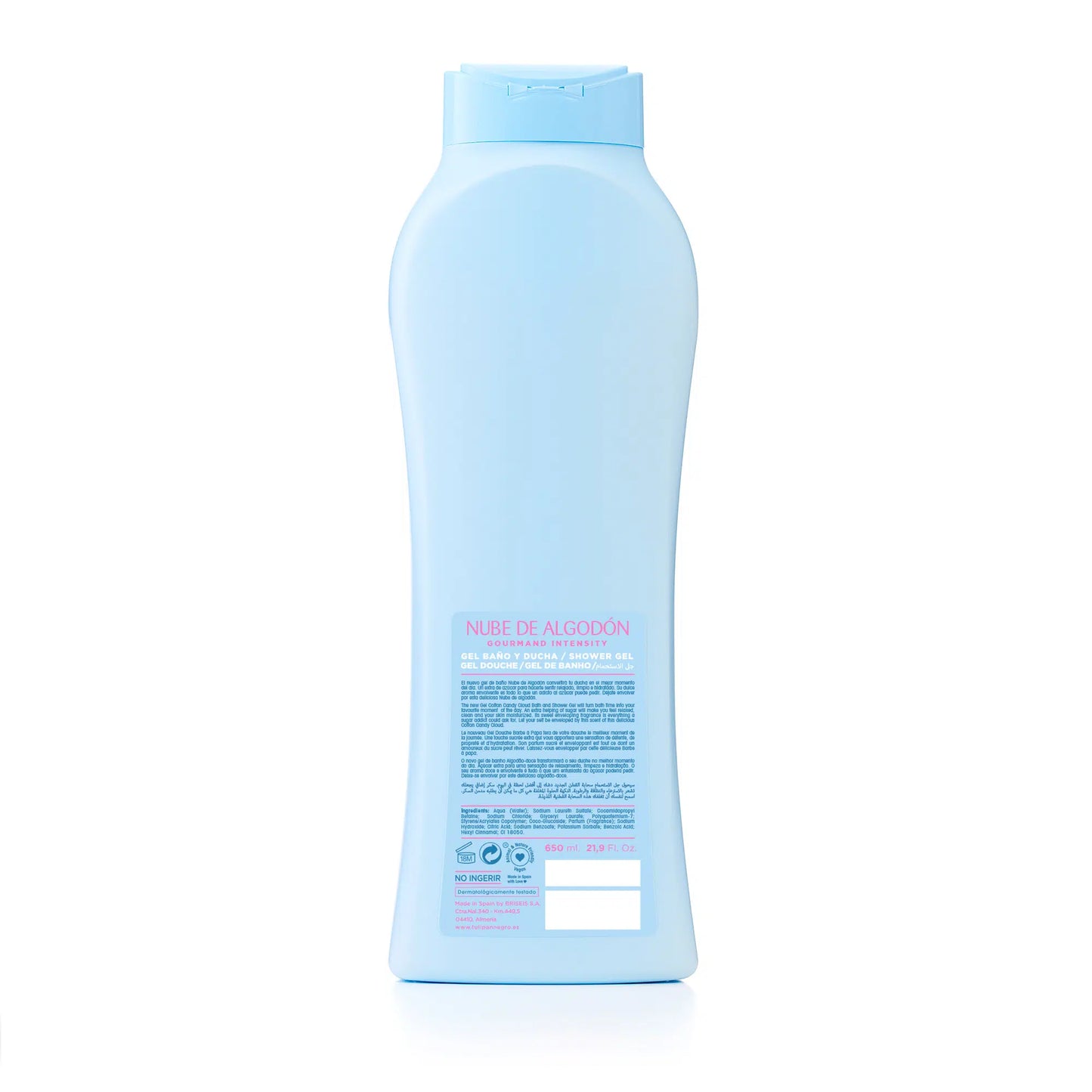 TULIPAN NEGRO BAGNOSCHIUMA NUVOLA DI COTONE 650 ML