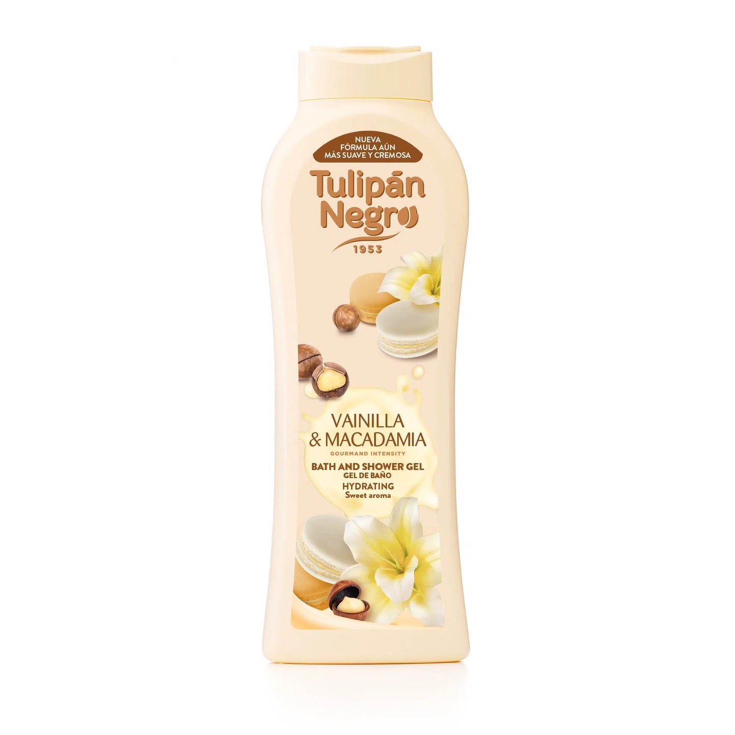 TULIPAN NEGRO BAGNOSCHIUMA VANIGLIA E NOCI DI MACADAMIA 650 ML