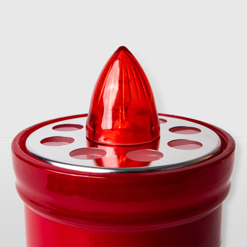 LUMINO ETERNALUX DUR.60 GG.ROSSO CON PILA