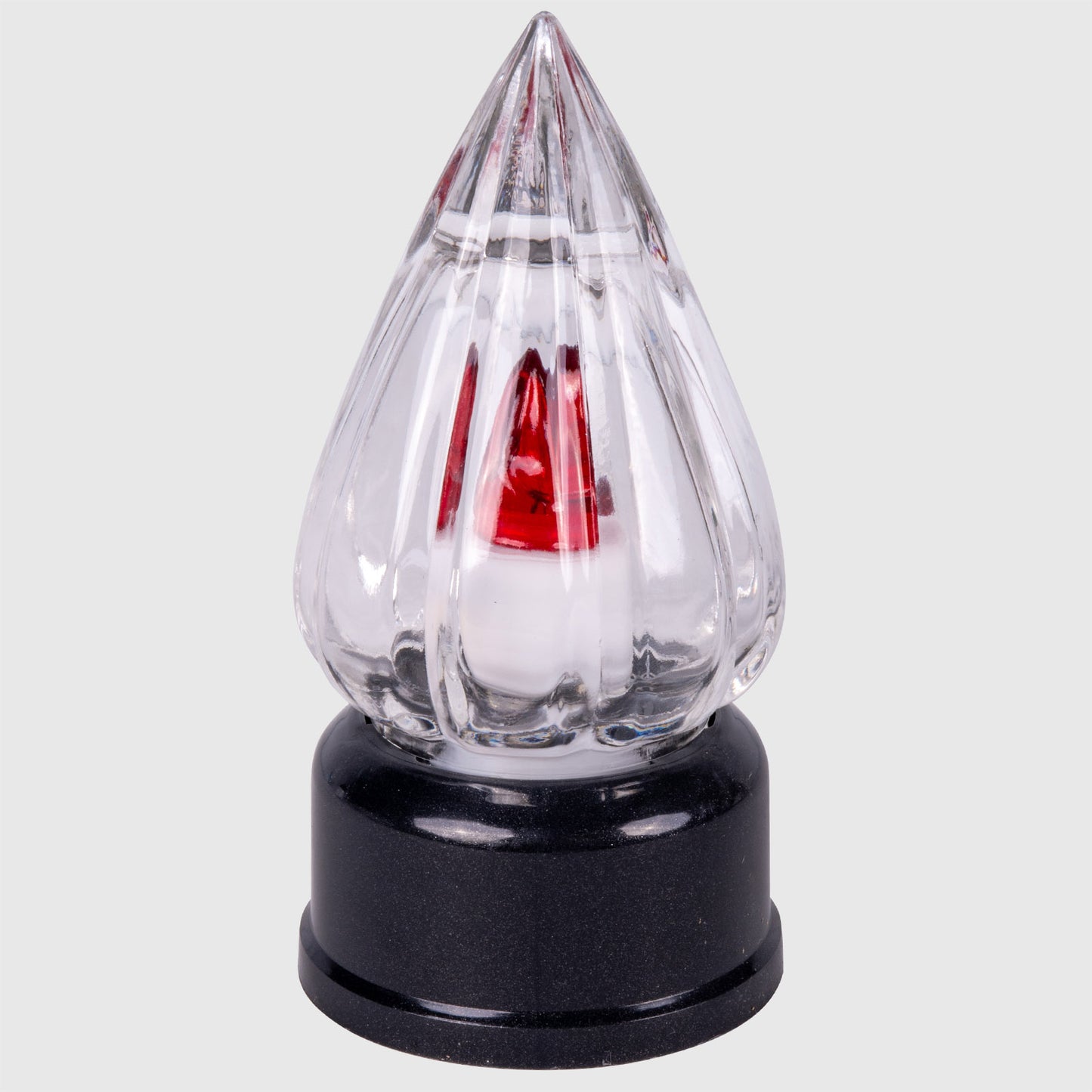 LUMINO Cimitero FIAMMA DOMINI VETRO 365 GG