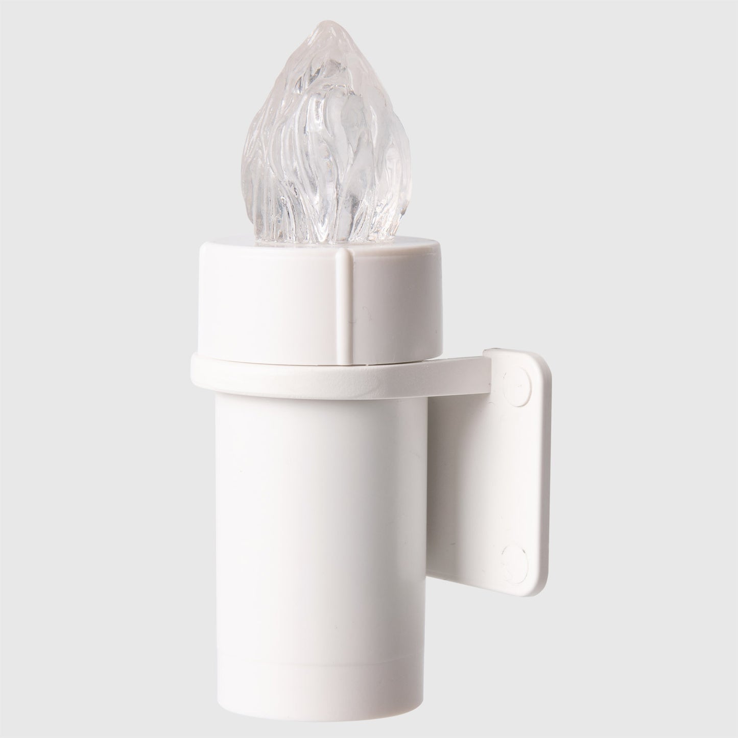 umino Elettrico Fiamma 365 Giorni con Supporto Adesivo - Luce Intermittente, Resistente alle Intemperie, per Interni/Esterni - Batteria Inclusa, ø 2,5 x 7 cm