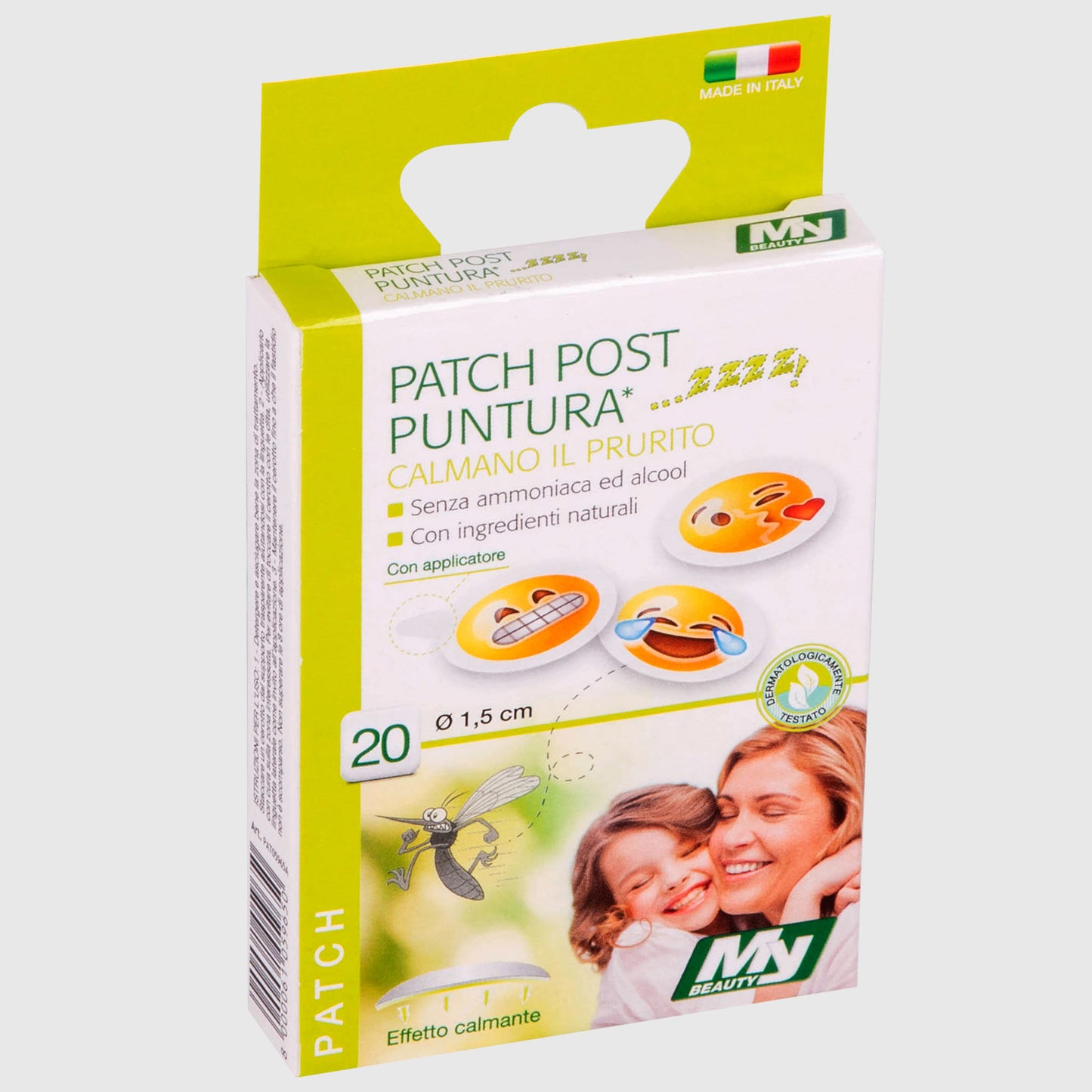 PATCH POST-PUNTURA EMOTICON 20 PZ