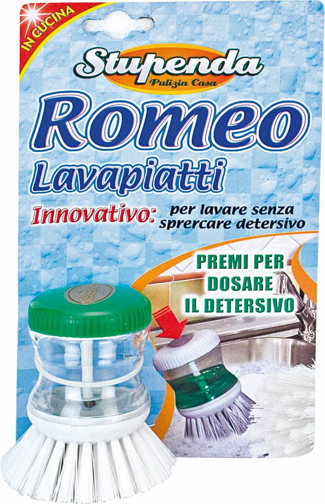 SPAZZOLINO LAVAPIATTI ROMEO