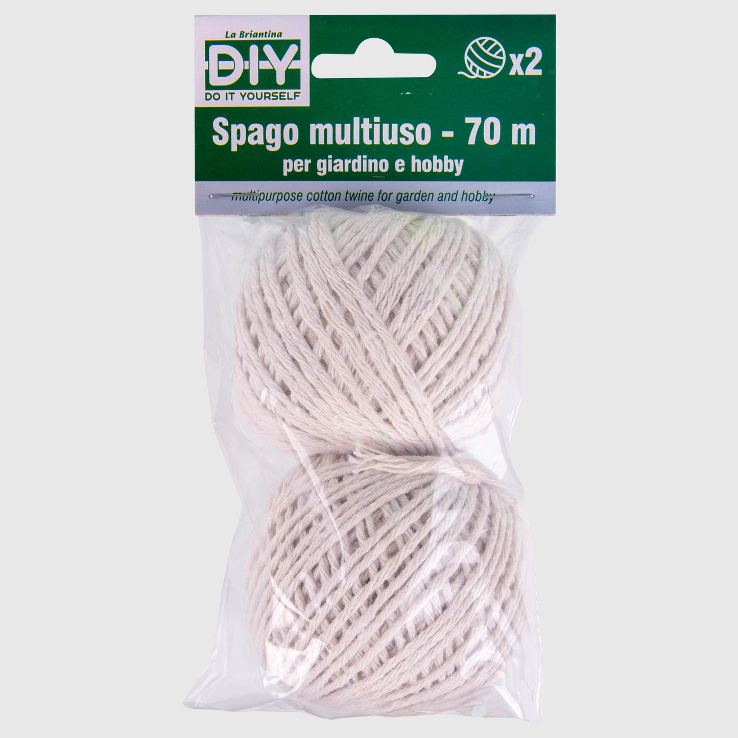 SPAGO MULTIUSO 70 METRI 2 PZ GIARDINO HOBBY