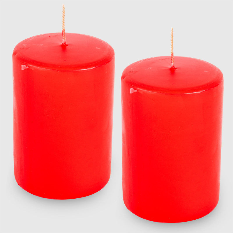 CANDELA CERO MANGIA FUMO 2 pz - Fragola