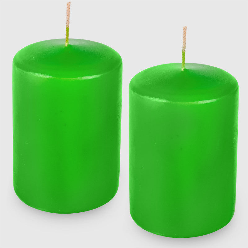 CANDELA CERO MANGIA FUMO 2 pz - Muschio