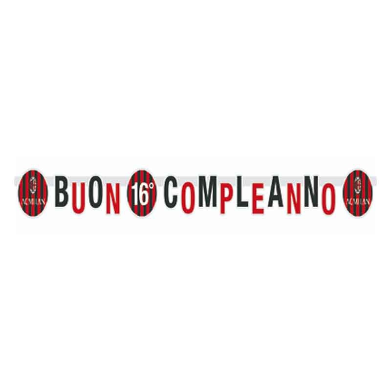 Festone Buon Compleanno Milan
