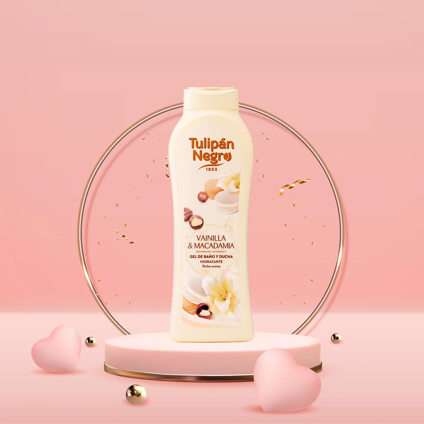 TULIPAN NEGRO BAGNOSCHIUMA VANIGLIA E NOCI DI MACADAMIA 650 ML
