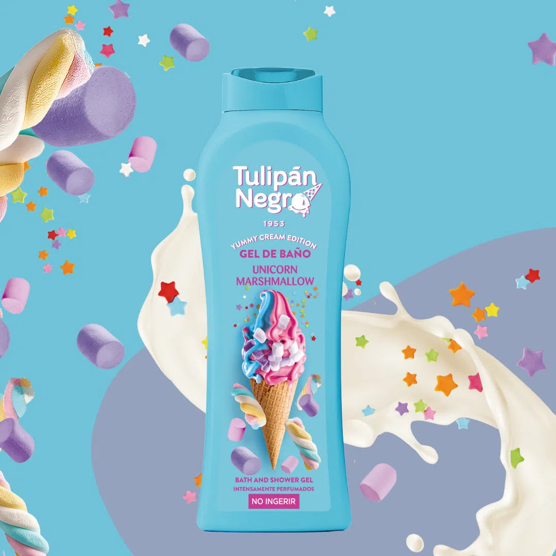 TULIPAN NEGRO BAGNOSCHIUMA UNICORNO MARSHMALLOW 650 ML