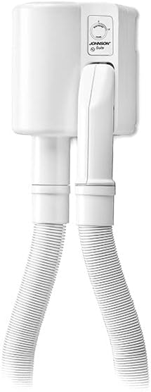 SUITE 800W Bianco asciuga capelli Parete Fon per Hotel