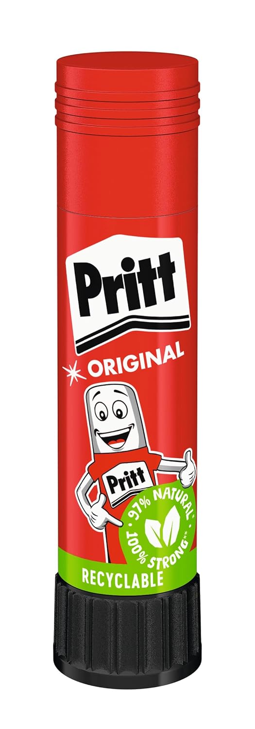Pritt Colla Stick 11 g Trasparente, Senza Solventi per Scuola e Ufficio – immagine principale