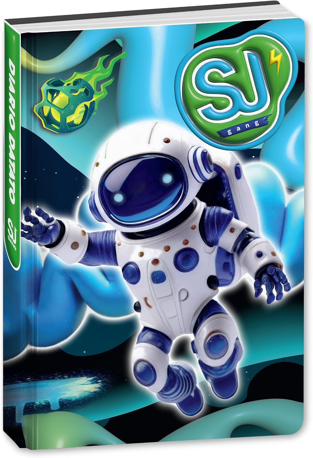 SJ Gang Diario Scuola 10 Mesi 14x20,6 cm con Stickers Astronauta – immagine principale