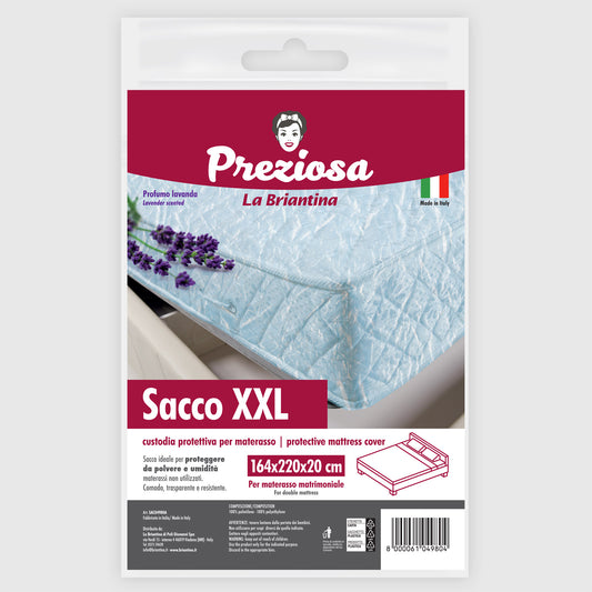 Sacco XXL Materasso Matrimoniale 164x220x20 cm Profumato Lavanda – immagine principale