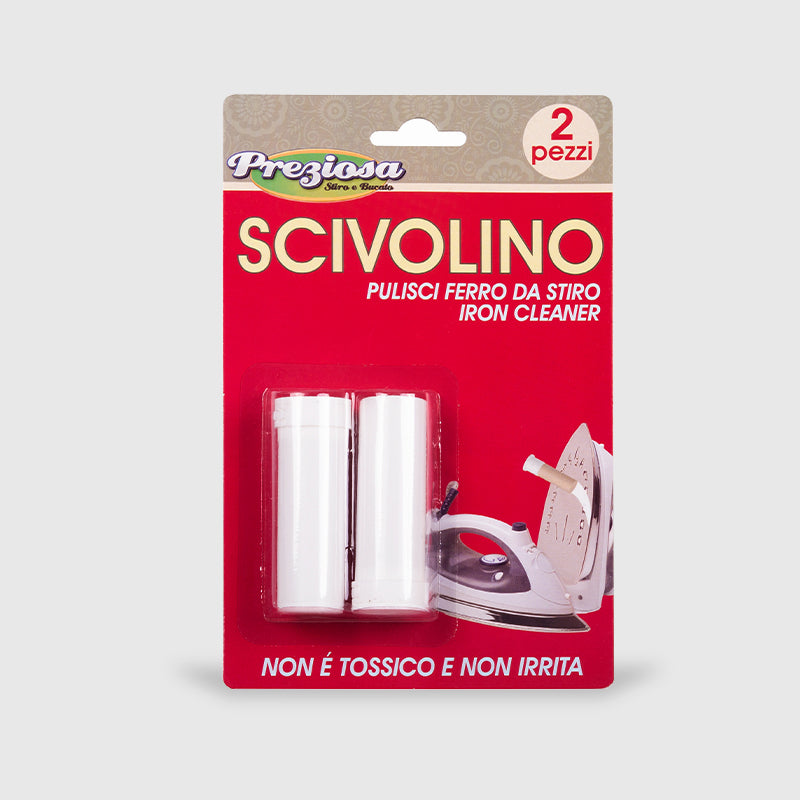 PULISCI FERRO DA STIRO SCIVOLINO 2PZ